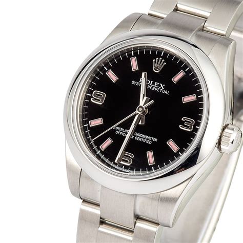 rolex 177200 schwarz|rolex oyster perpetual 31 price.